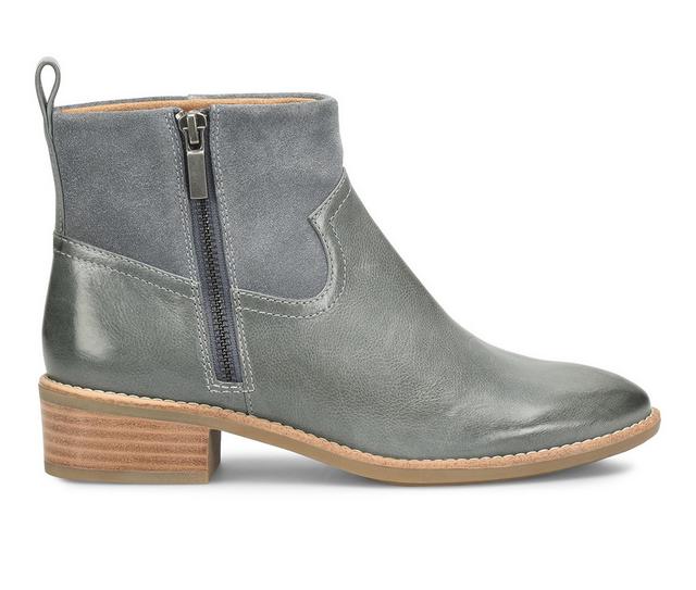 Women's Comfortiva Carter Booties in Moon Grey color