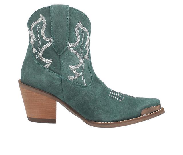 Women's Dingo Boot Joyride Western Boots in Green color
