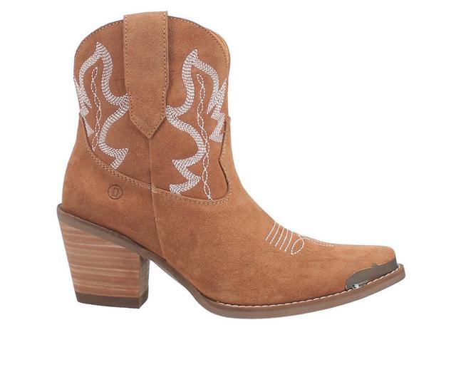 Women's Dingo Boot Joyride Western Boots in Tan color