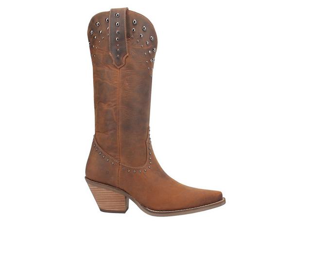Women's Dingo Boot Talkin' Rodeo Western Boots in Brown color