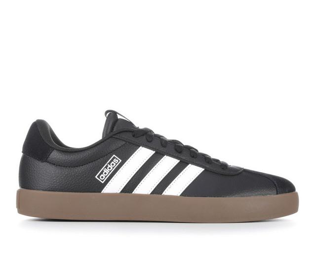 Men's Adidas VL Court 3.0 Sneakers in Blk/Wht/Gry Gum color