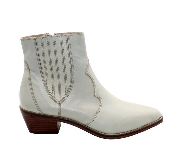 Women's SBICCA Peacemaker Chelsea Booties in Bone color