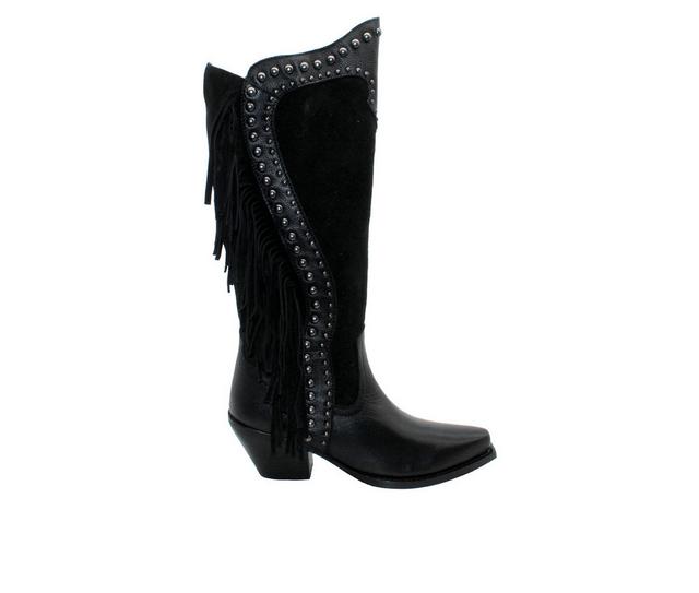 Women's Very Volatile Palomino Knee High Heeled Boots in Black color