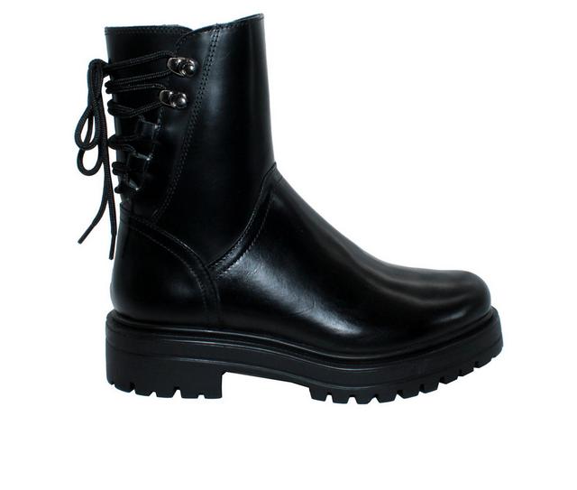 Women's Very Volatile Alice Combat Booties in Black color