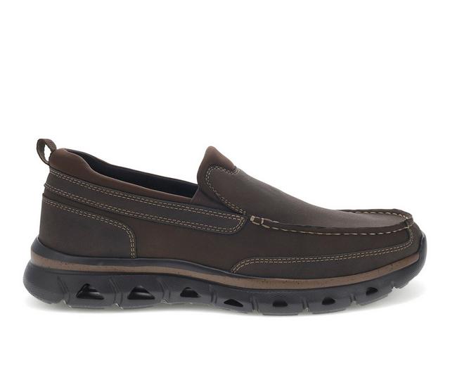Men's Dockers Coban Casual Loafers in Dark Brown color