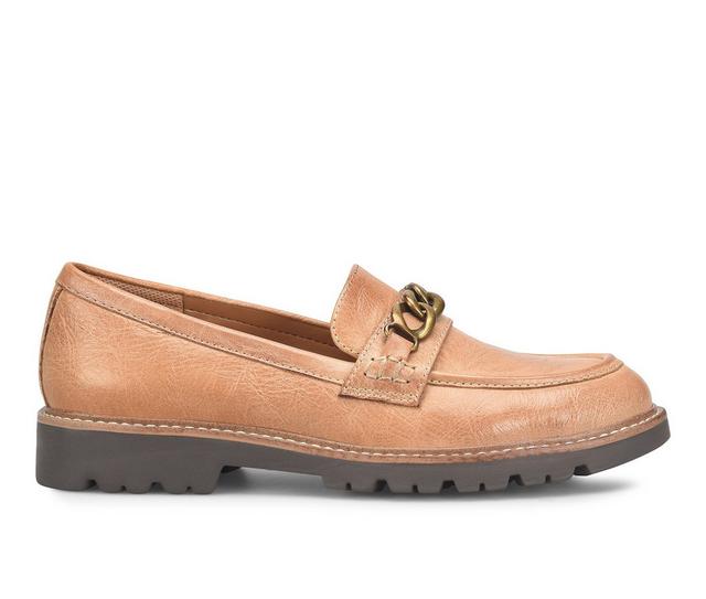 Women's Comfortiva Linz Loafers in Tan color