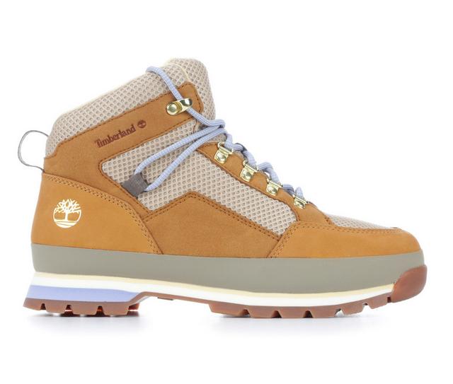 Women's Timberland Euro Hiker F/L Booties in Wheat NB color
