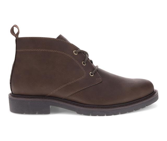 Men's Dockers Dartford Chukka Boots in Dark Brown color