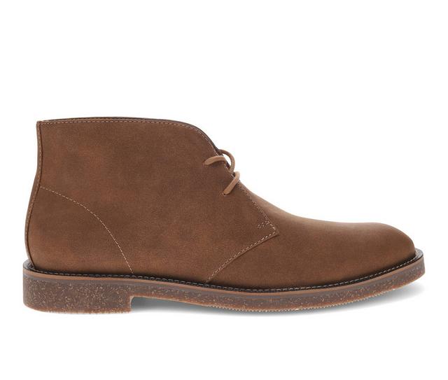 Men's Dockers Norton Chukka Boots in Dark Tan color