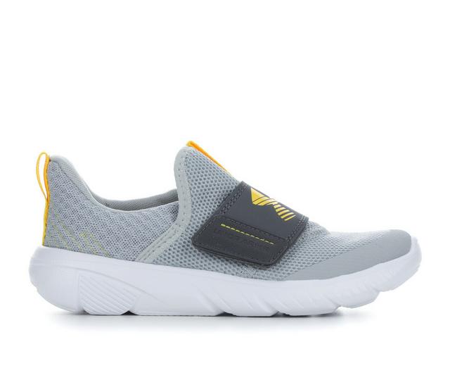 Boys' Under Armour Little Kid Flash Running Shoes in Mod Grey/Yellow color