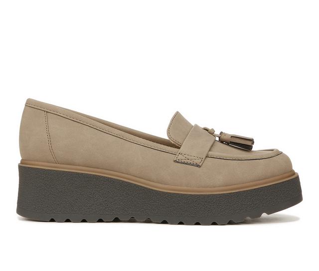 Women's Soul Naturalizer Josie Wedge Loafers in Mushroom Grey color