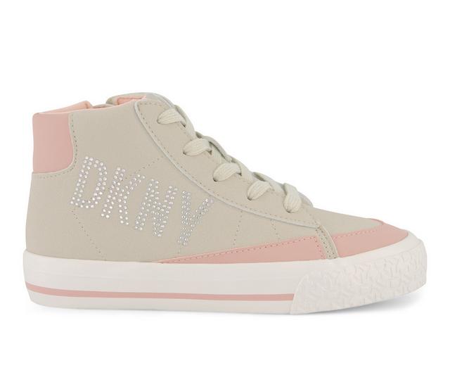 Girls' DKNY Little Kid & Big Kid Hannah Melissa High Top Sneakers in CREAM color