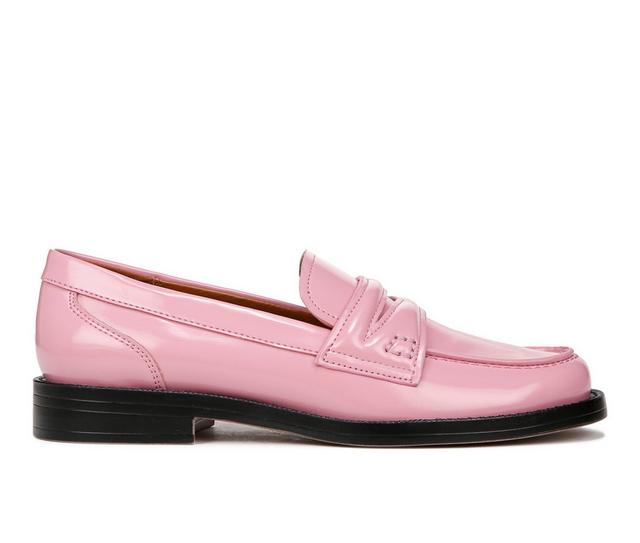 Women's Franco Sarto Lillian Loafers in Rouge Pink color
