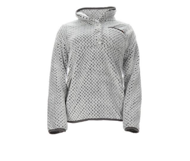 Simply Southern Simply Soft Fleece Pullover in Frost Grey color