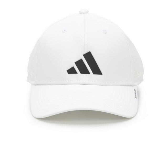 Adidas Men's Gameday 4 SF Hat in Wht Blk LXL color