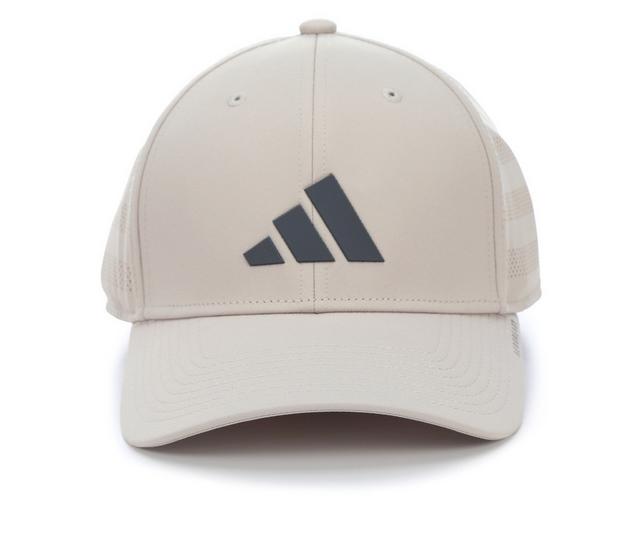 Adidas Men's Gameday 4 SF Hat in Beige/Grey L/XL color