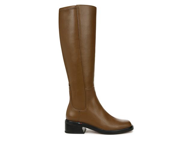 Women's Franco Sarto Giselle Knee High Boots in Taupe Brown color