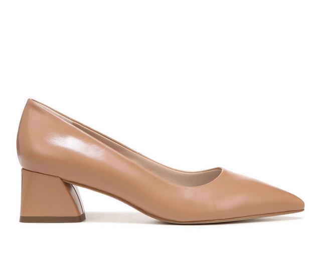 Women's Franco Sarto Racer Pumps in Toffee Leather color