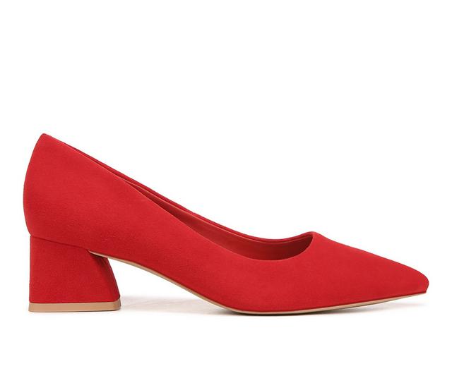 Women's Franco Sarto Racer Pumps in Cherry Red color