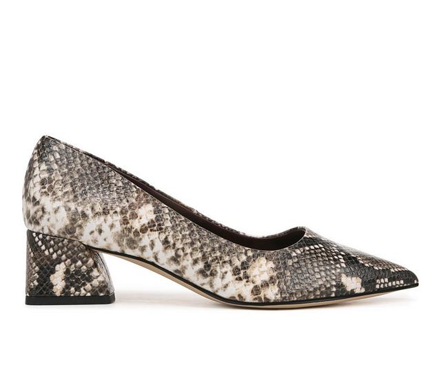 Women's Franco Sarto Racer Pumps in Grey Snake color