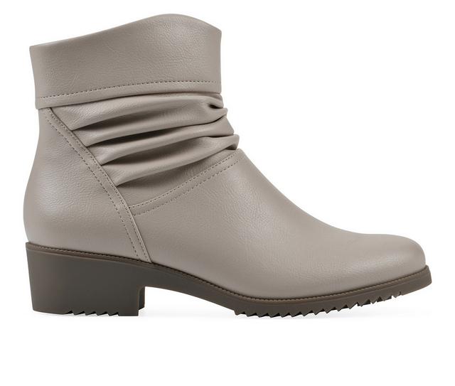 Women's Cliffs by White Mountain Durbon Booties in Light Taupe color