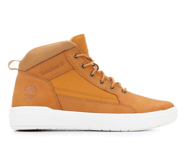 Men's Timberland Allston Laceup Sneaker Boots in Wheat Nubuck color