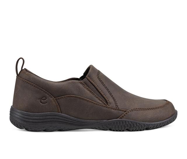 Women's Easy Spirit Brynn Slip On Shoes in Dark Brown color