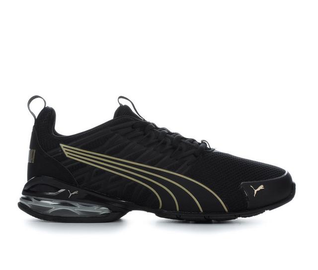 Women's Puma Voltaic Evo Sneakers in Black/Gold color