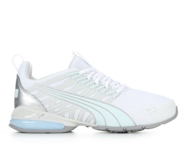 Women's Puma Voltaic Evo Sneakers in White/Blue color