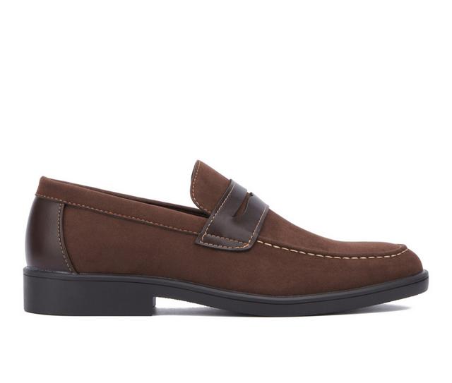 Men's New York and Company Giolle Penny Loafers in Brown color