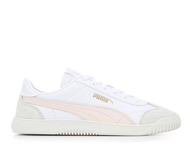 Women's Puma Club 5V5 Sneakers in White/Tan/Pink color
