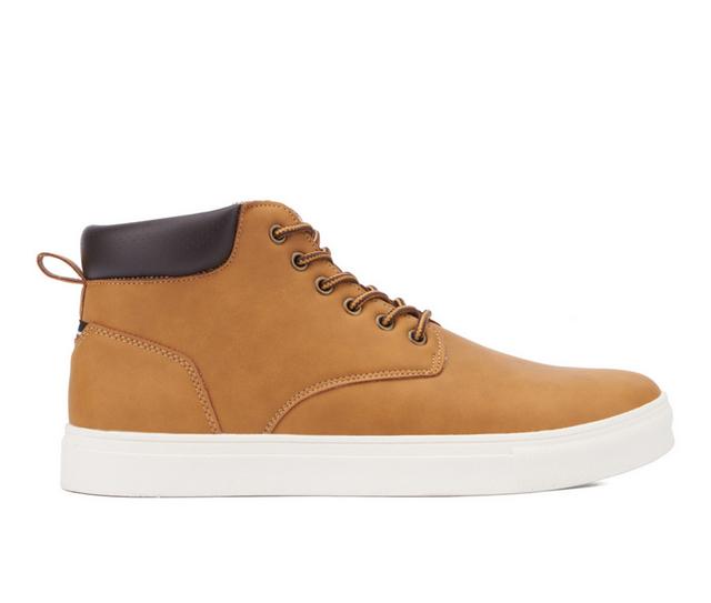 Men's Reserved Footwear Julian Casual Lace Up Sneaker Boots in Wheat color