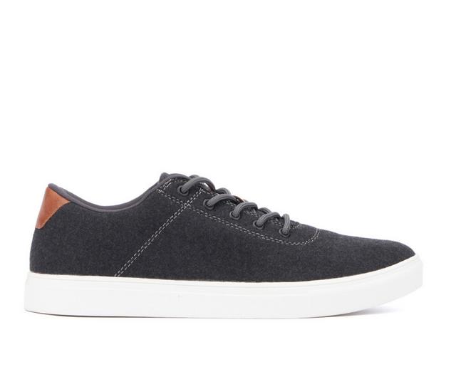 Men's Reserved Footwear Oliver Casual Fashion Sneakers in Dark Gray color