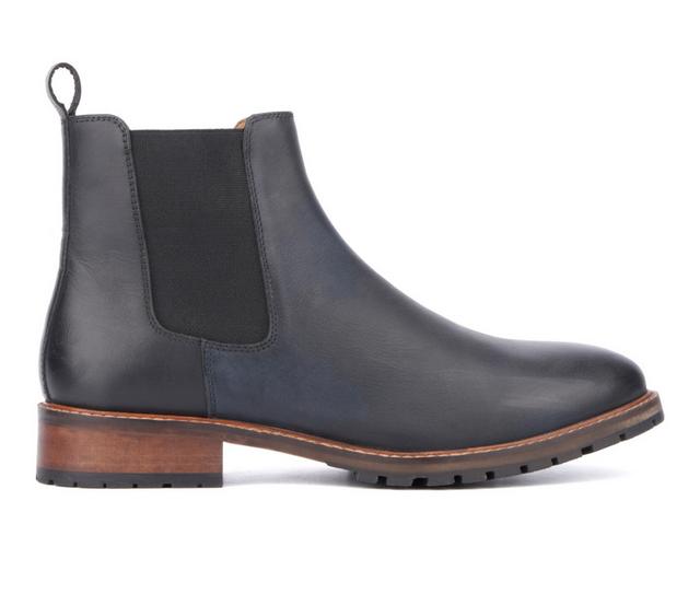 Men's Reserved Footwear Theo Chelsea Dress Boots in Black color