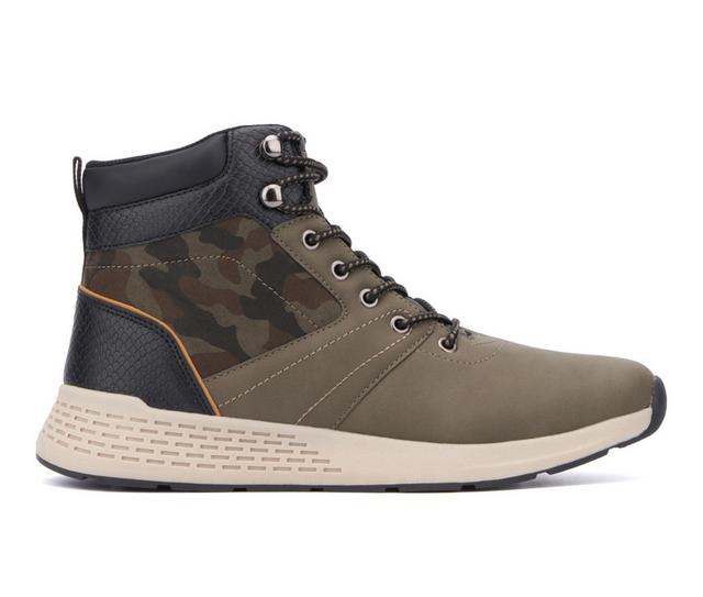 Men's Xray Footwear Callum HIking Boots in Olive color