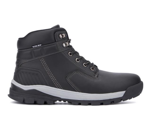 Men's Xray Footwear Andy Lace Up Boots in Black color