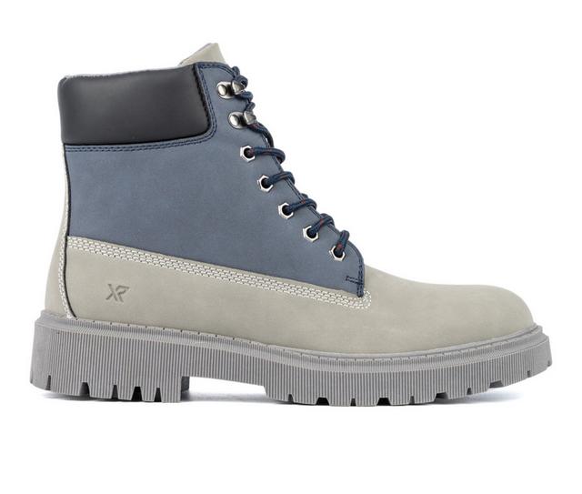 Men's Xray Footwear Lazlo Lace Up Casual Boots in Grey color