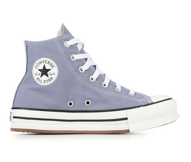 Girls' Converse Big Kid Chuck Taylor Eva Lift Sneakers in Daze/White/Blk color