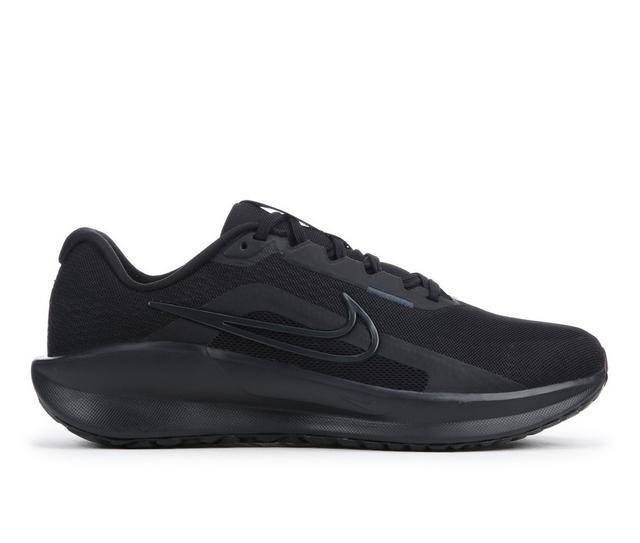 Men's Nike Downshifter 13 Running Shoes in Black/Grey color