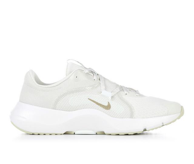 Women's Nike In-Season TR 13 Premium Training Shoes in Wht/Gold/Green color
