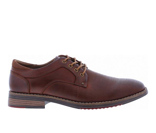 Men's English Laundry Rhett Dress Oxfords in Cognac color