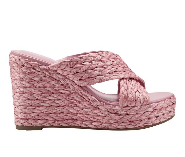 MARC FISHER Lynn Dress Sandals in Pink color