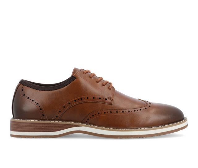 Men's Vance Co. Ozzy Dress Oxfords in Cognac color