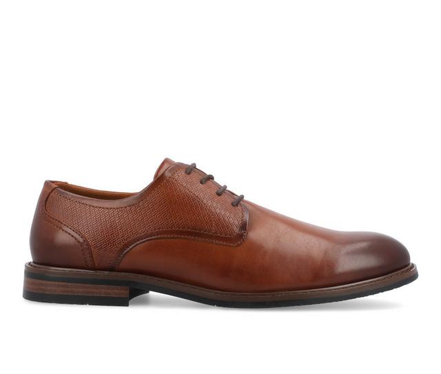 Men's Vance Co. Kendon Dress Shoes in Cognac color