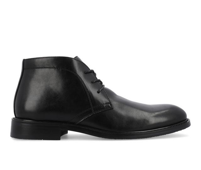 Men's Vance Co. Linus Chukka Dress Boots in Black color