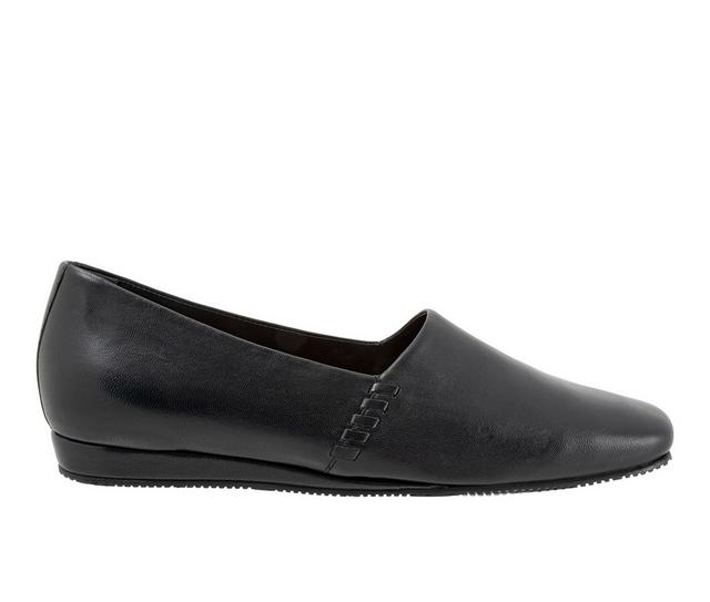 Women's Softwalk Vale Loafers in Black color