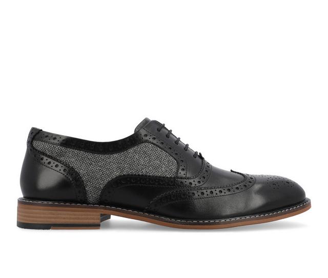 Men's Thomas & Vine Alister Dress Oxfords in Black color