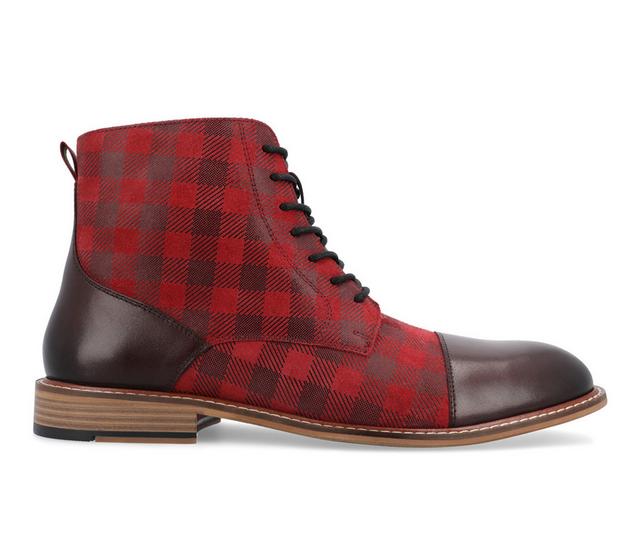 Men's Thomas & Vine Delon Dress Boots in Red color