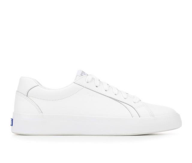 Women's Keds Persuit Leather in White/White color