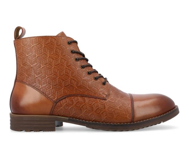 Men's Thomas & Vine Kairo Lace Up Boots in Cognac color